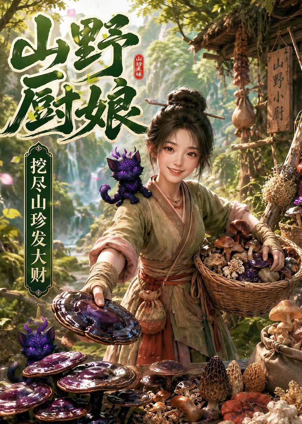 山野厨娘，挖尽山珍发大财(全集)